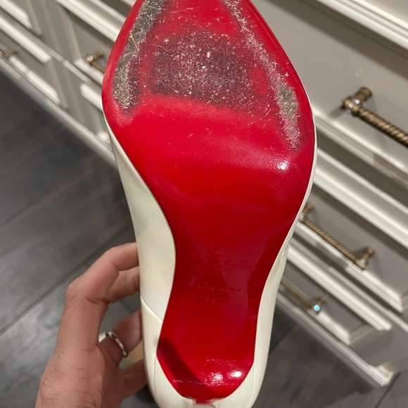 Christian louboutin So Kate 120, white patent - Picture 4 of 4